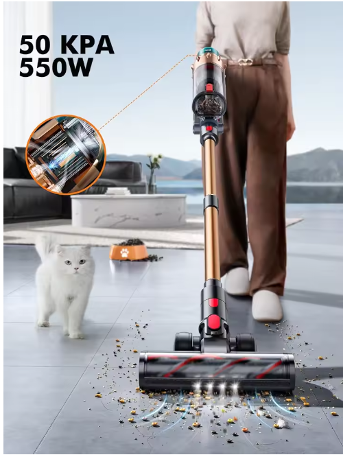 Aspiradora portátil 50kpa 550w potencia 6 en 1, Inalambrica.