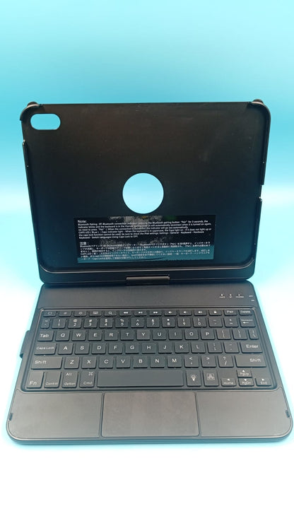 Funda para iPad de 11", giratoria 360°,  retroiluminado RGB.