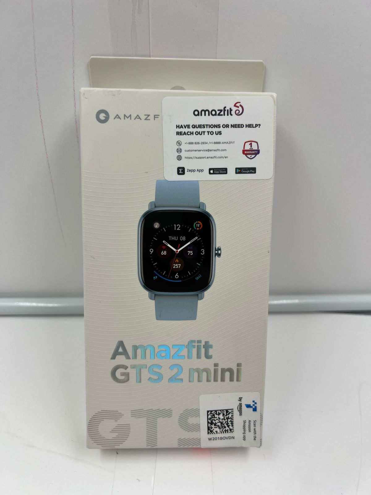 Amazfit GTS 2 Mini azul Smartwatch con GPS Deportivo