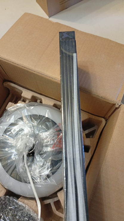 Ventilador de techo con luces Govee, inteligente RGBIC, 52" regulable.