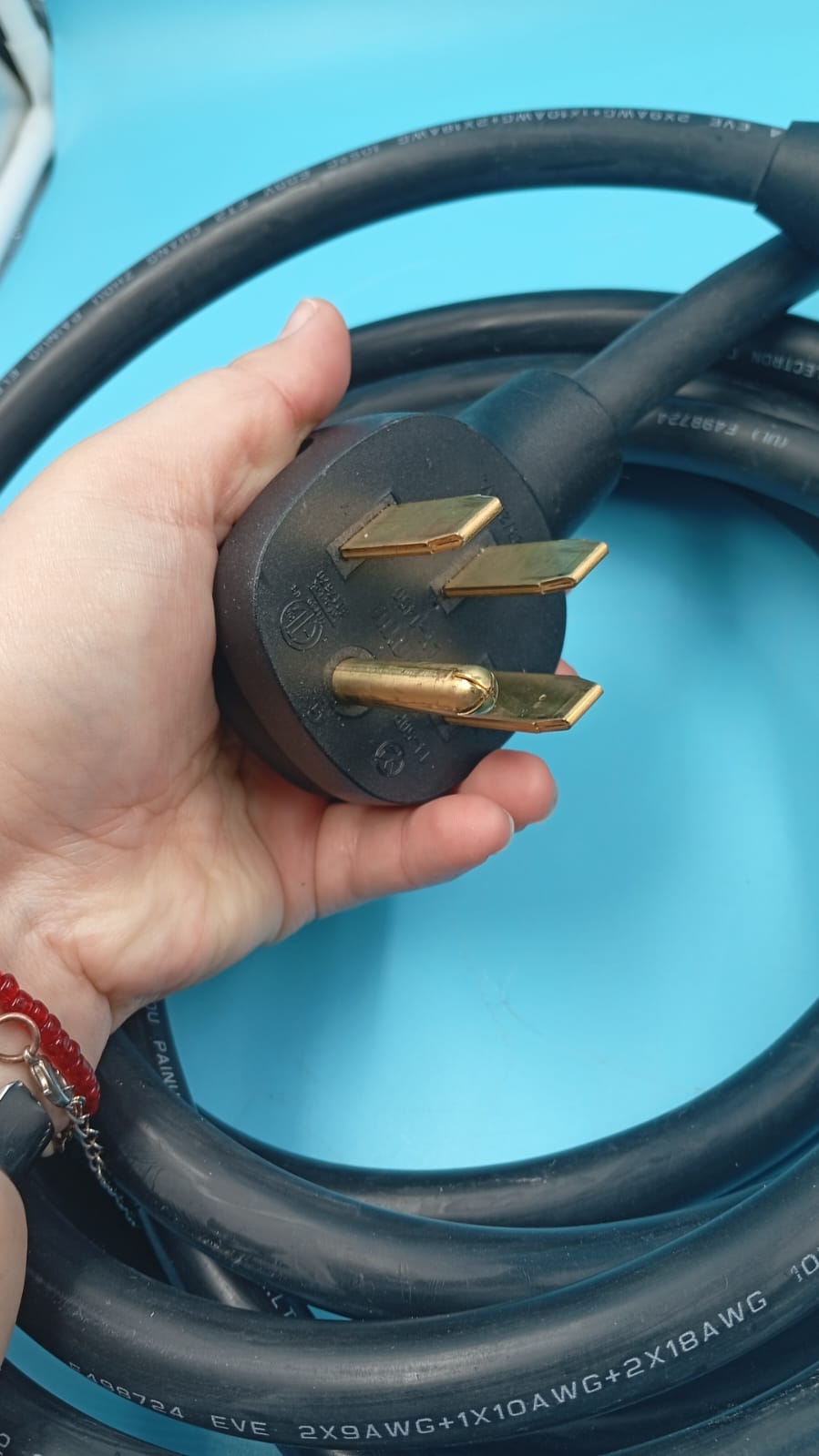 Cargador portátil para automóvil Tesla, Alxum Level 2 (USADO).