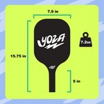 Set de pickleball para adultos Hamburguesa y papas fritas