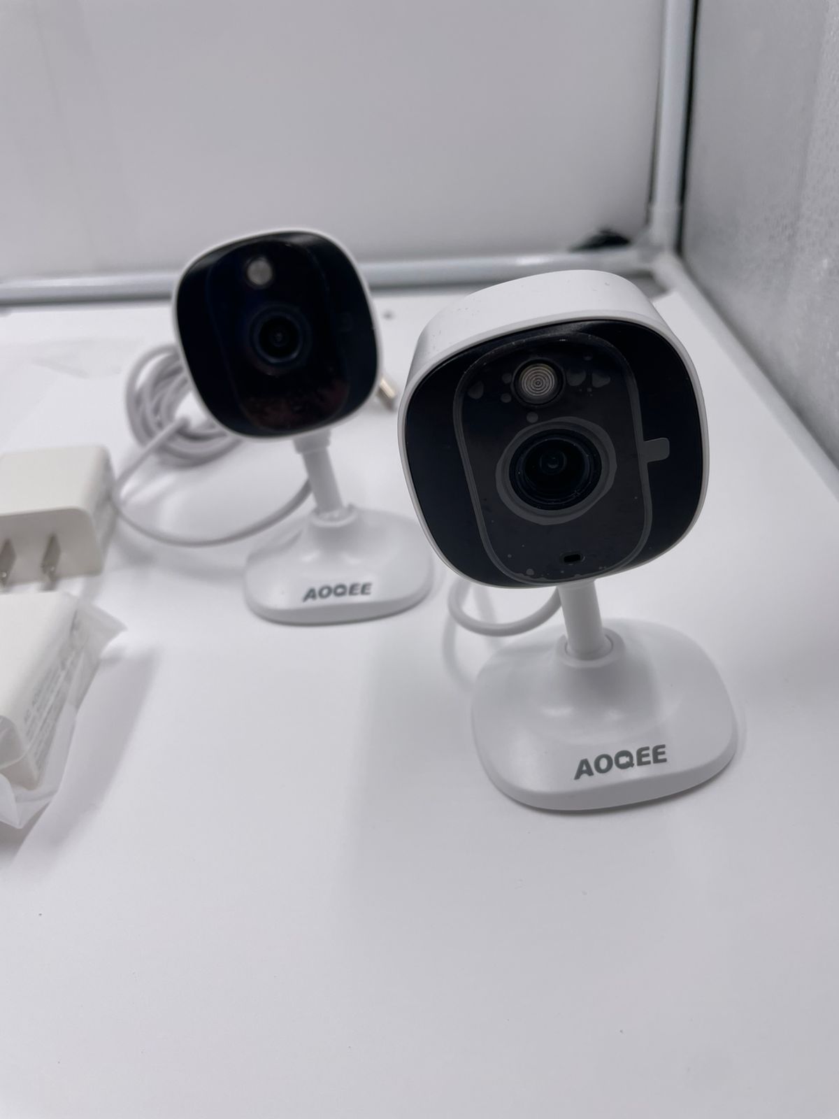 Cámaras Aoqee 2K para seguridad en el hogar.(USADO)