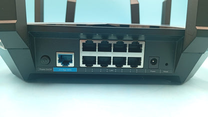 Router Wi-Fi inteligente TP-Link Archer AX6000, Doble banda, Alexa Comp.
