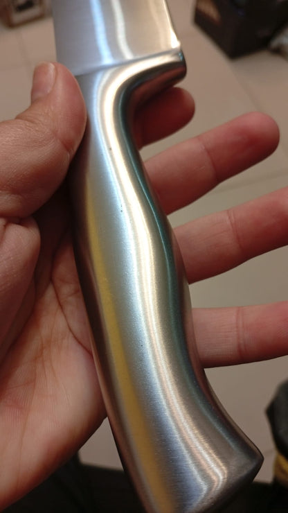 Juego de 7 cuchillos de cocina con bloque y afilador, Walderk (DETALLE)