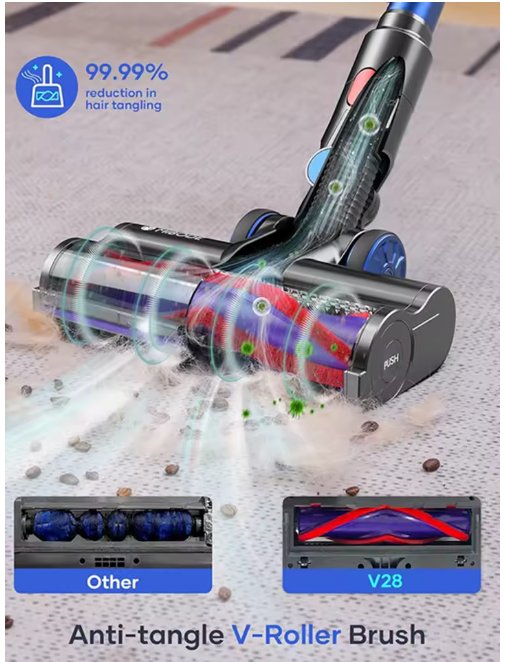 Aspiradora portátil 50kpa 550w potencia 6 en 1, Inalambrica.