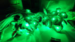 Luces permanentes KSIPZE para exteriores de 100FT, RGB+IC