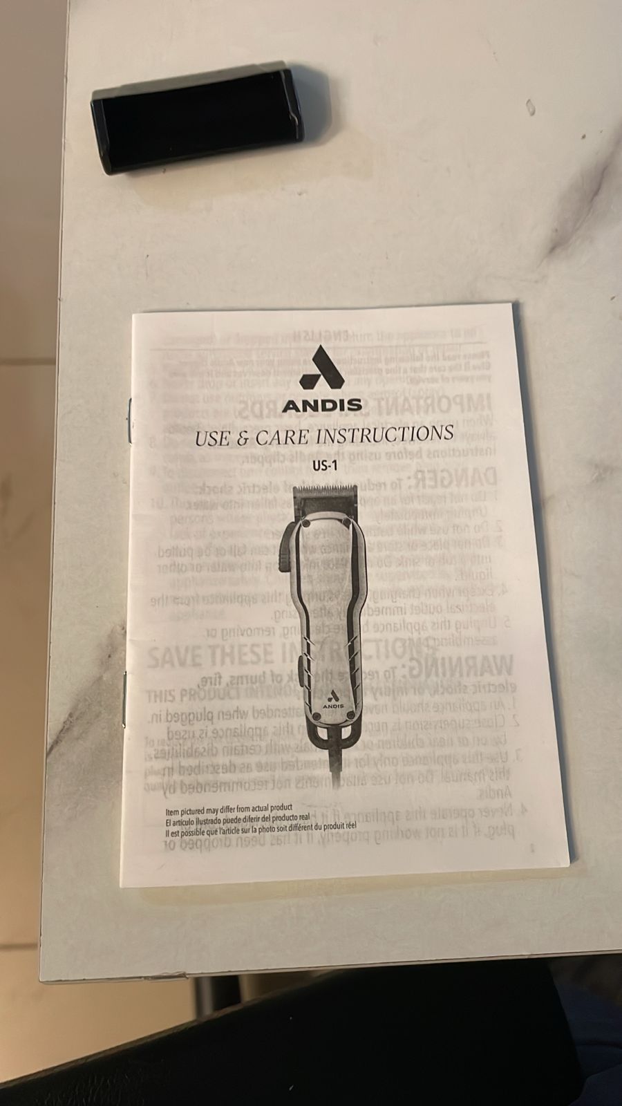 Andis 66740 Beauty Master Plus-Cortapelos con cuchilla.(USADA)