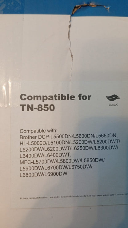 Cartuchos de tóner, Alto Rendimiento, Brother TN850/TN820 4pack