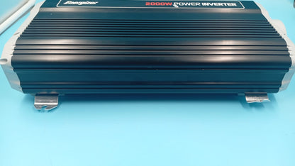 Inversor de corriente Energizer de 2000 vatios, de 12 V a 110 V,(USADO).