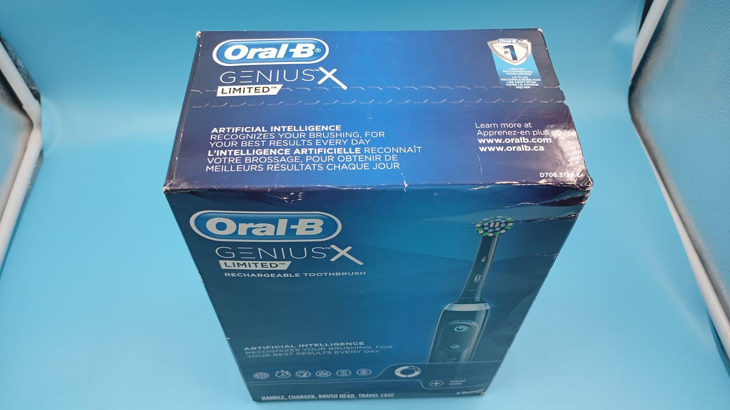 Oral-B Genius X Limited, cepillo de dientes eléctrico recargable.