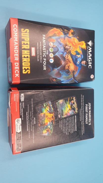 Magic The Gathering Marvel Fantastic Four 100 Cartas