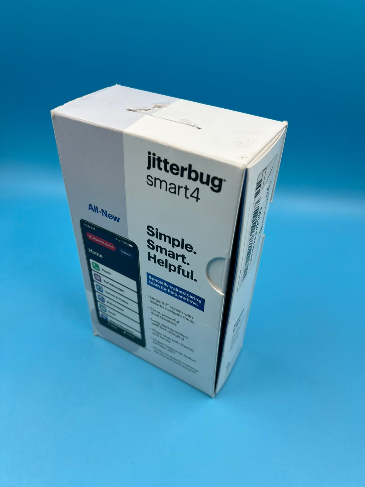 Smartphone para personas mayores Lively Jitterbug Smart4 (CAJA ABIERTA)