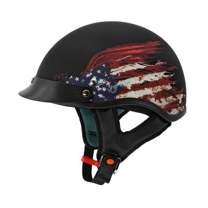 Casco De Motocicleta Vcan de cara abierta, V5. talla M