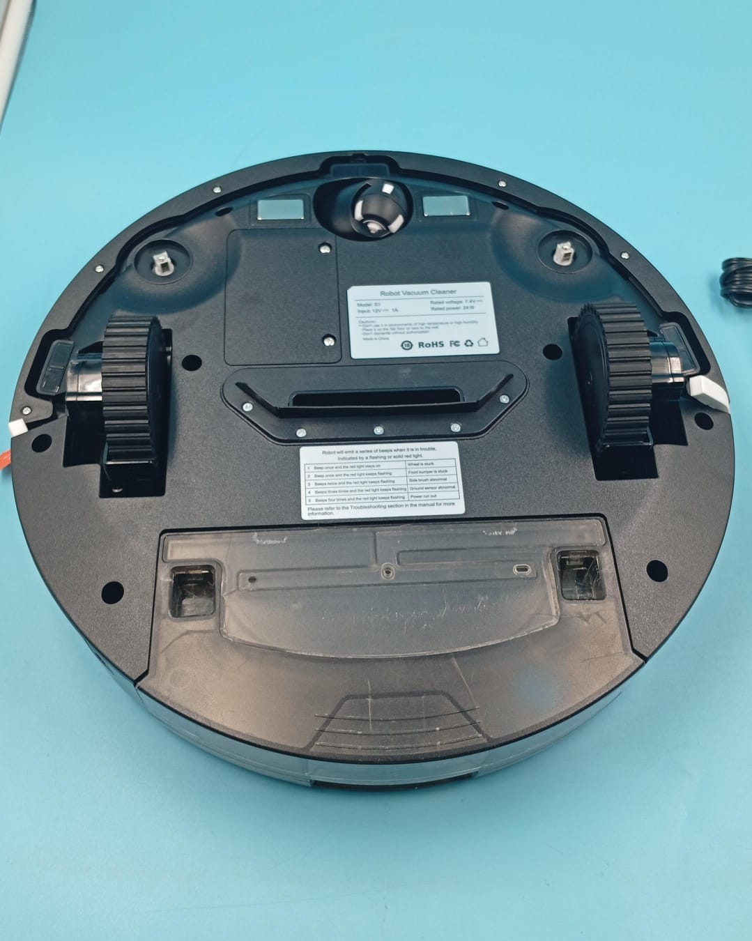 Robot aspirador y fregona, succión de 4000 Pa, (USADO).