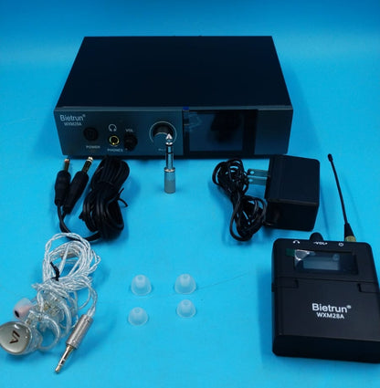 Monitor In Ear Inalámbrico Bietrun UHF Profesional