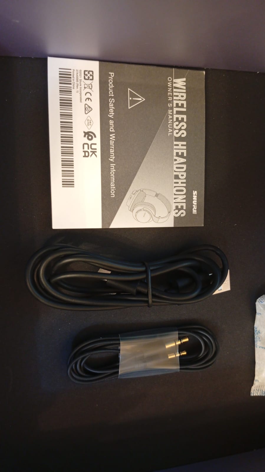 Auriculares Shure AONIC 40, Bluetooth, canc. ruido, micrófono.