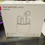 Audifonos Inalambricos Stereo T19 Blanco Deportivos