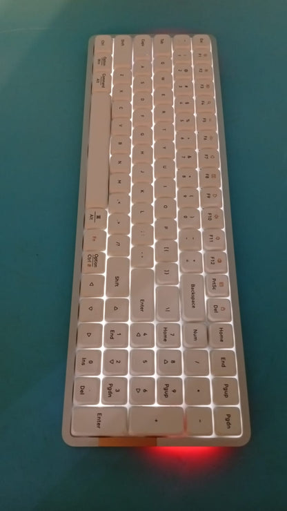 Teclado mecánico de Perfil bajo, 100 Teclas, Lofree Flow (CAJA DAÑADA)