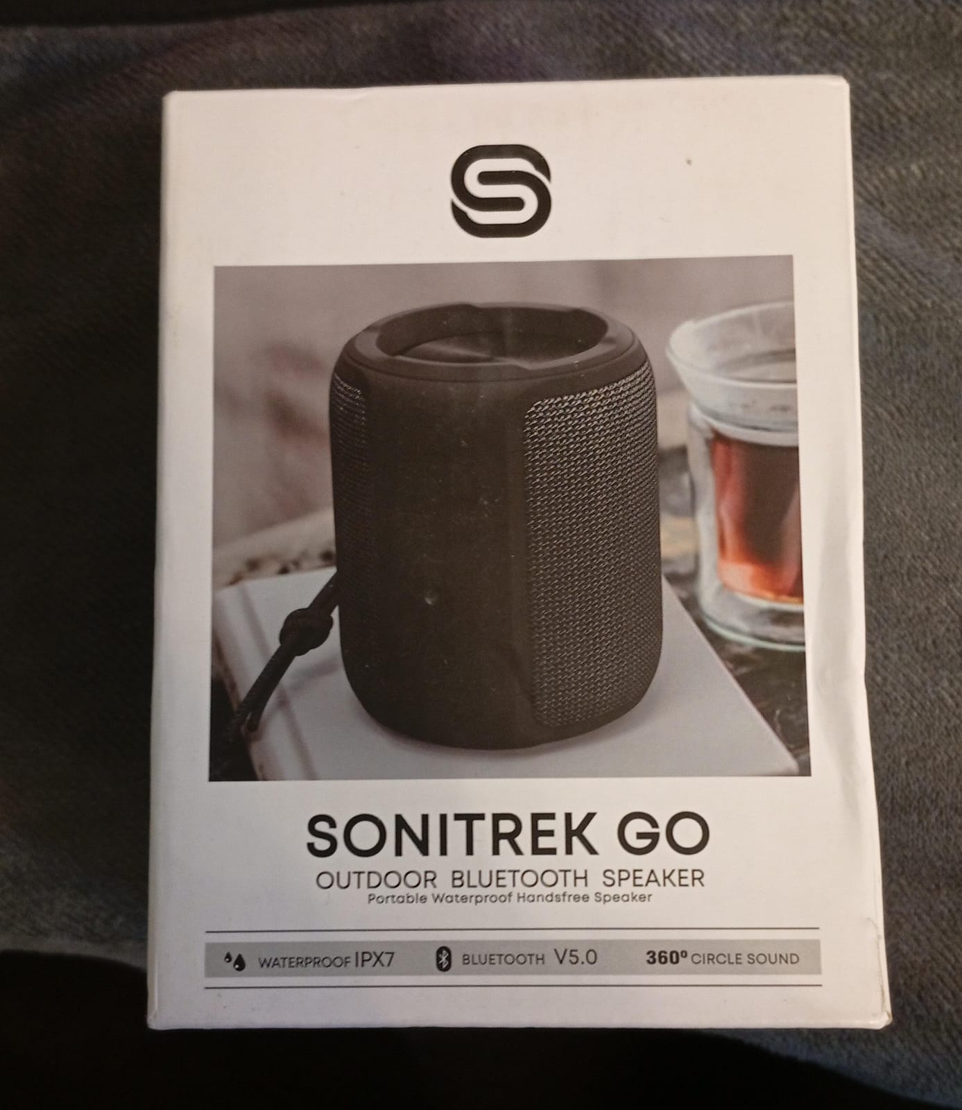 Bocina portátil inalámbrica, Sonitrek, Bluetooth, Impermeable.