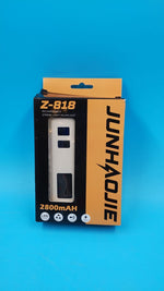 Luz LED para bicicleta con carga USB bateria portatil (USADO)