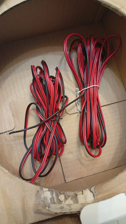 Altavoces empotrables para techo o pared, Herdio HSC-818, de 6.5".