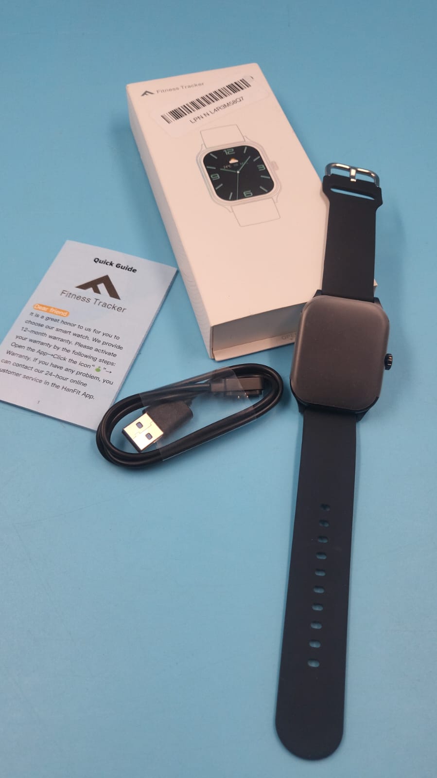 Reloj inteligente HanFit , fitness/frecuencia cardíaca, sueño