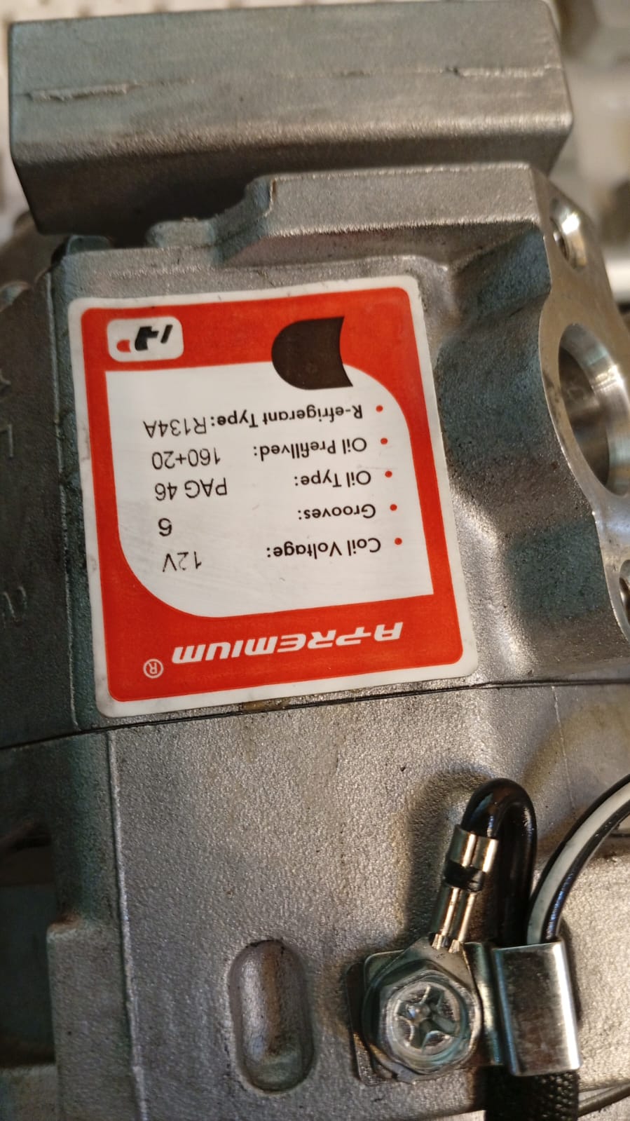 Compresor de aire acondicionado, Toyota Sienna, 04-06-(USADO).