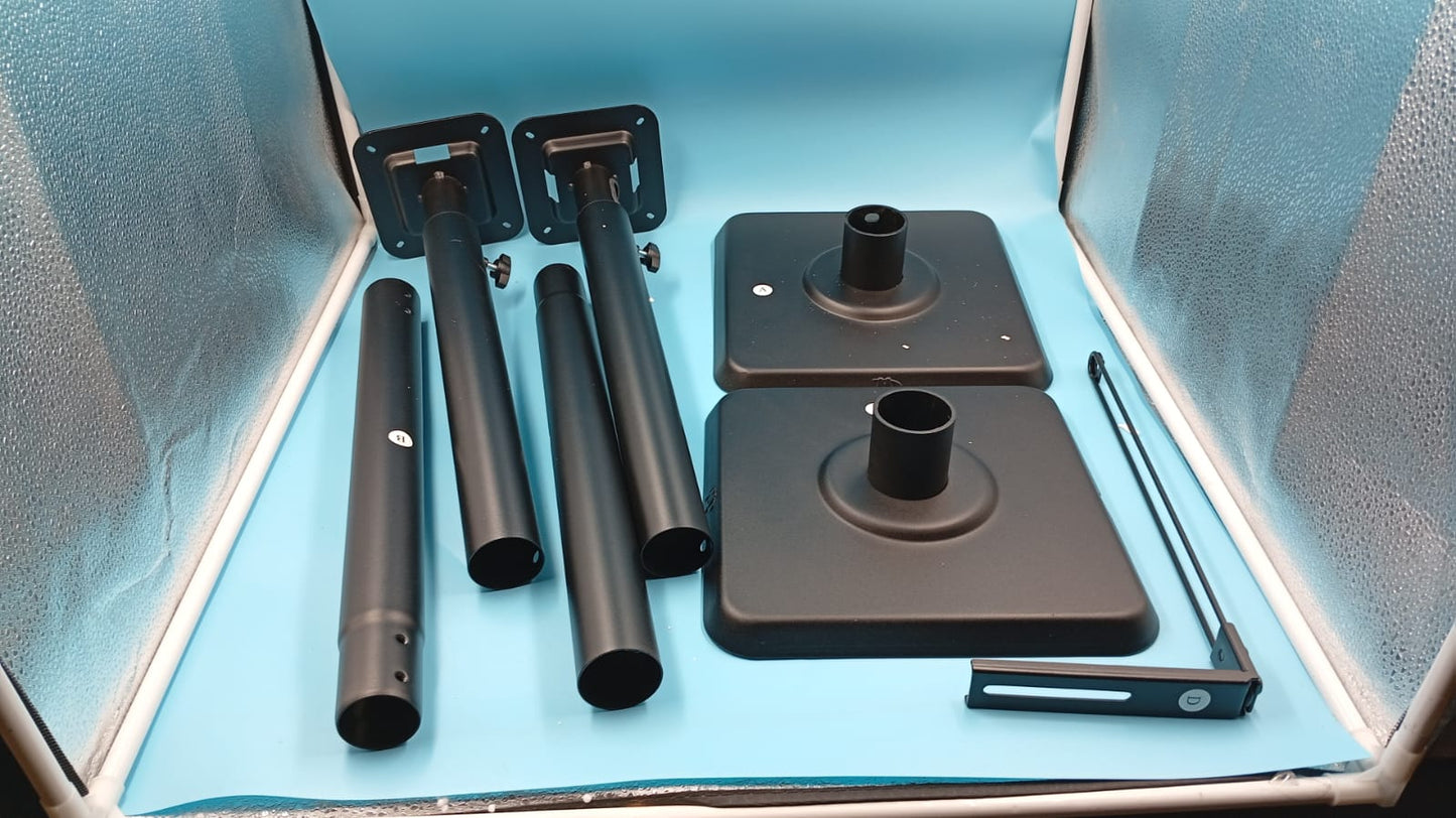 Soporte de Altavoces, Mounting Dream, Altura Ajustable, 11 Libras.