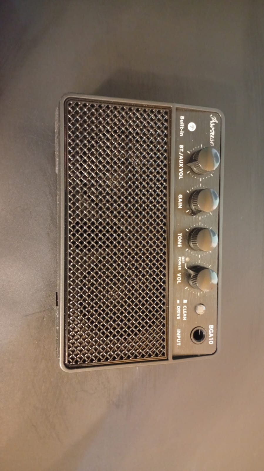 Amplificador de guitarra eléctrica portátil de 10W, Asmuse BGA-10.