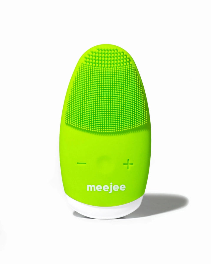 Masajeador De Limpieza Facial Ultrasonico Meejee Neon.