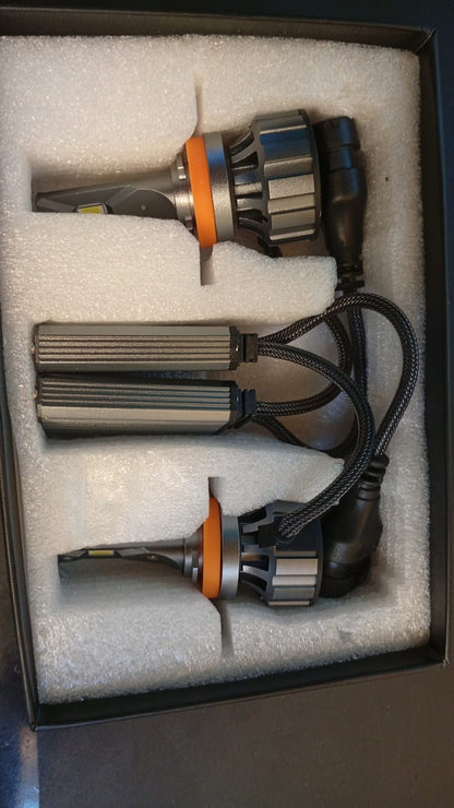 Bombillas LED para faros delanteros, 6000K, 36V, 30000hrs.