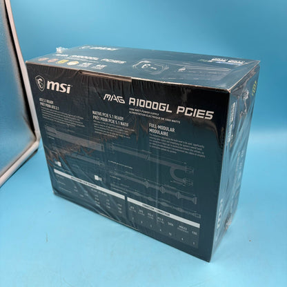 Fuente Poder MSI MAG A1000GL PCIE5 1000W 80 Plus Gold