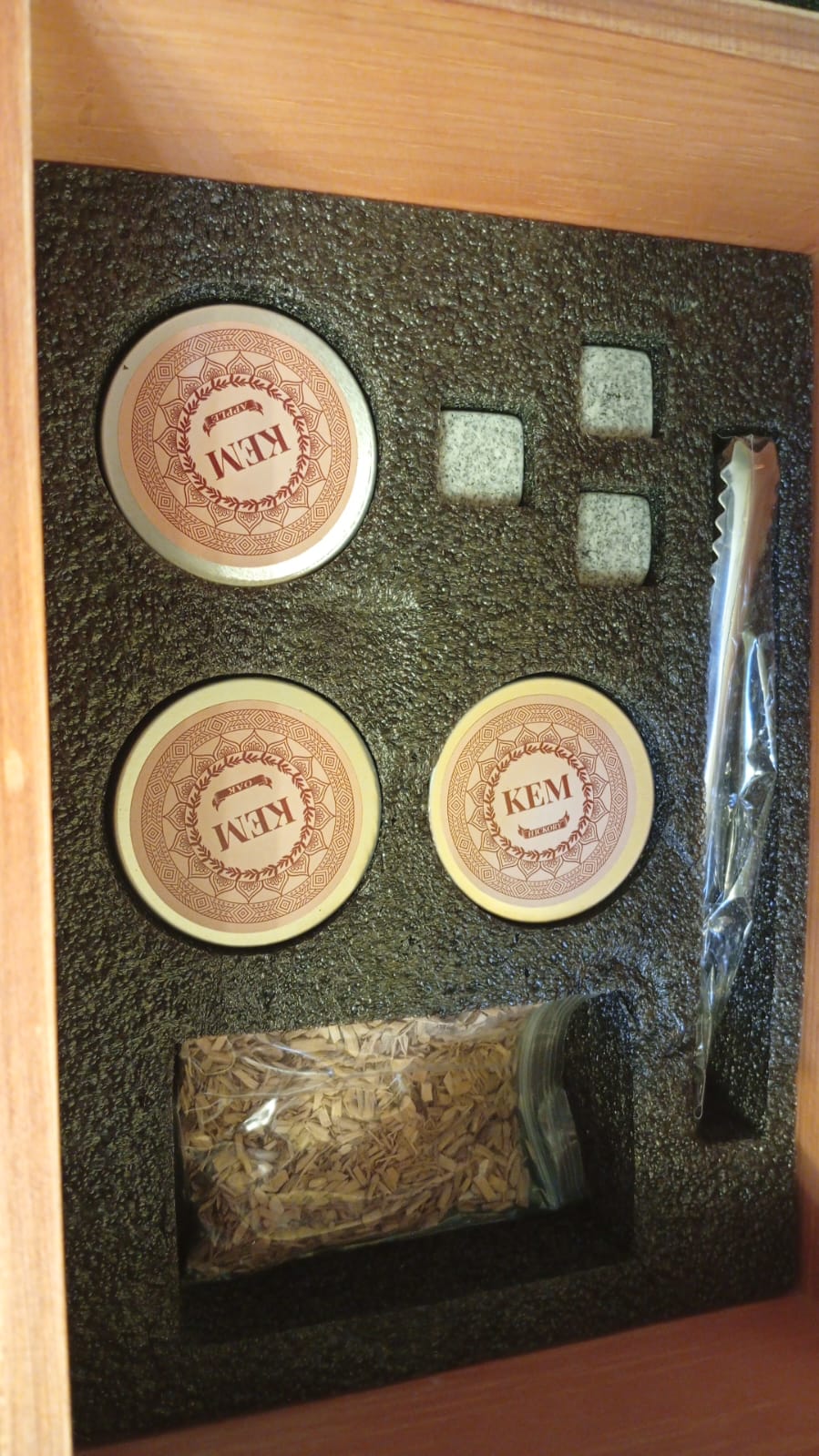 Kit para ahumar cocteles con antorcha, 6 tipos de chips.