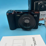 Cámara Digital 4K 48MP Autofocus Vlogging Zoom 16X