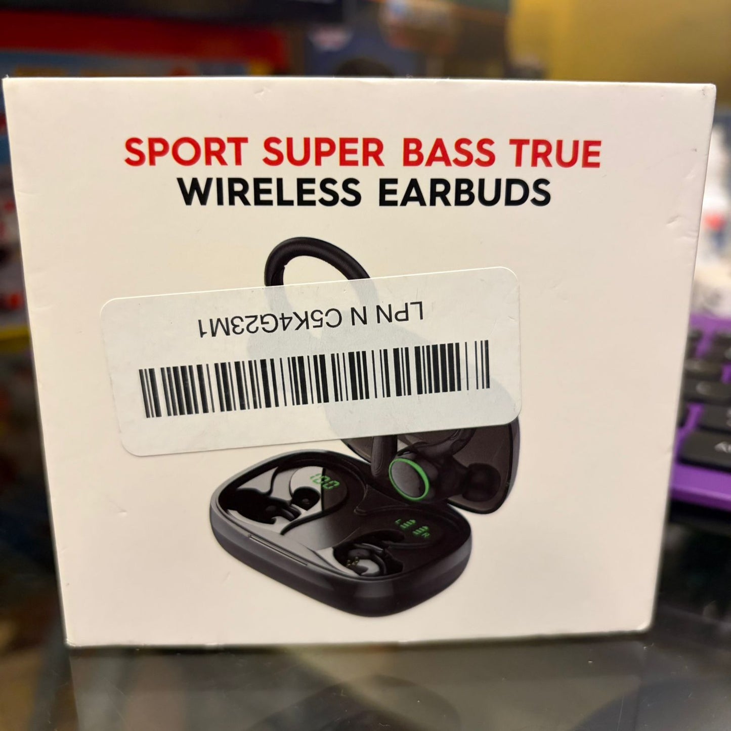 Audifonos Inalambricos Deportivos IPX5 Sujetadores Orejas