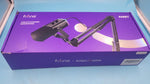 Micrófono FIFINE AM8T USB XLR RGB Con Brazo