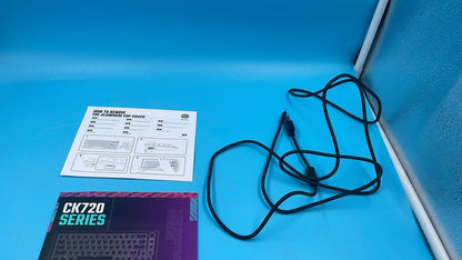 Cooler Master CK720 Teclado Mecánico Para Juegos 65% Gris Espacial.