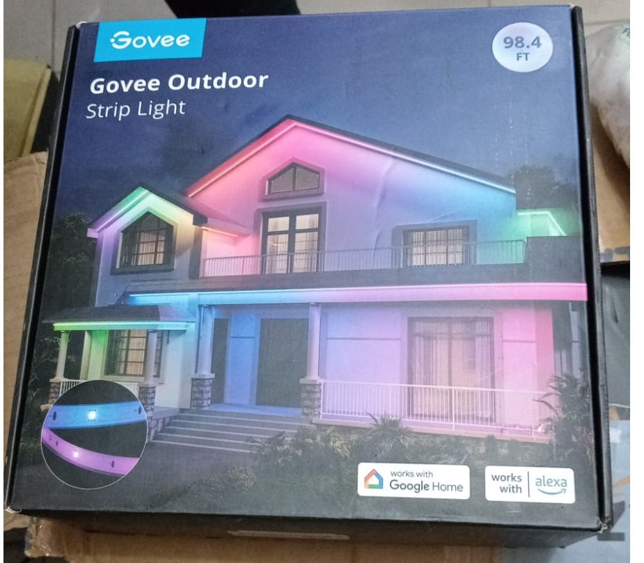 Tira de luces, smart, LED para exteriores, IP65 impermeable, Govee.