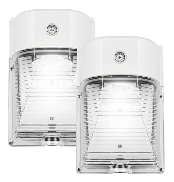 Paquete De Luz Led De Pared De 26 W Con Sensor Del Atardece