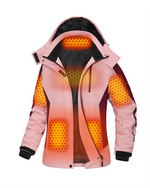 Chamarra térmica para mujer, de grafeno, impermeable, Wulcea (L).