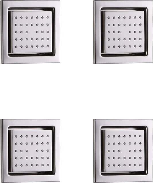 Cabezal de ducha chorros de rociado para instalación oculta DULABRAHE