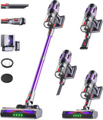 Aspiradora Inalámbrica 650W 55KPa 90 Min Antienredos