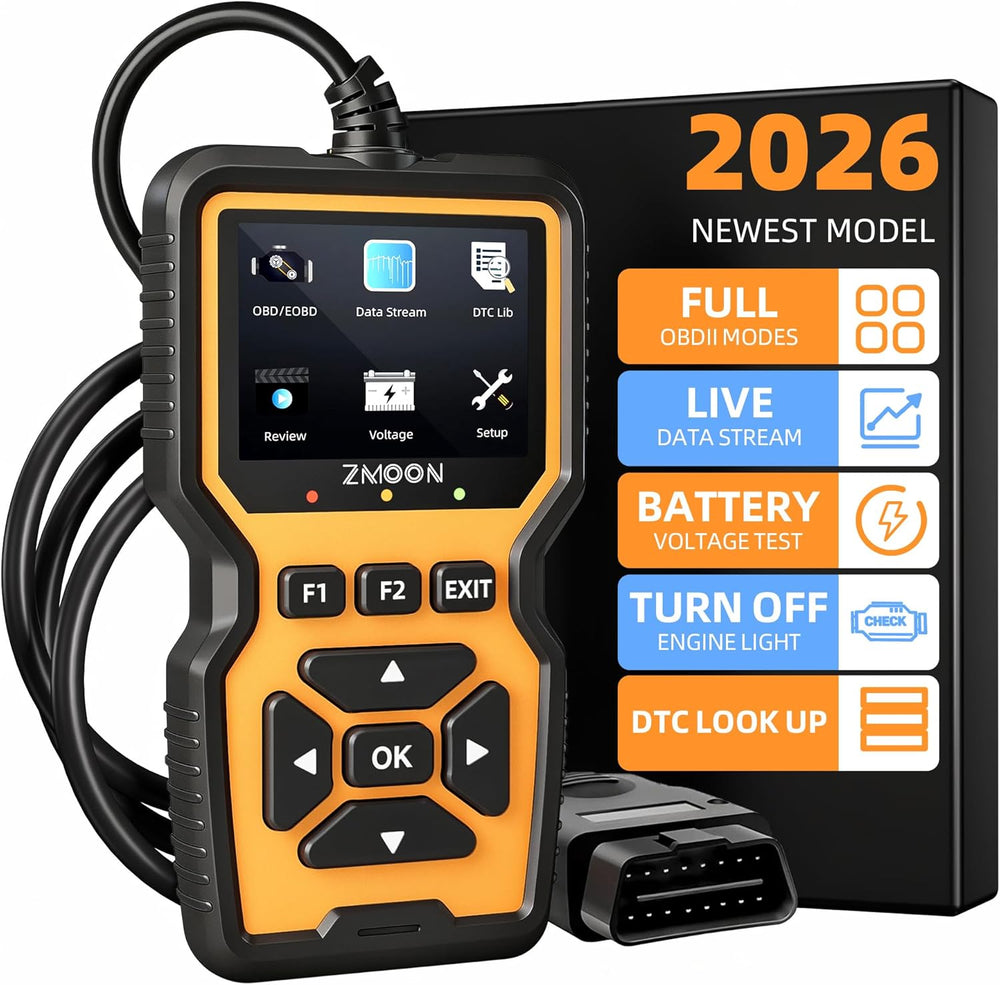 ZMOON ZM201 Scanner OBD2 Diagnóstico Automotriz Check Engine Reset