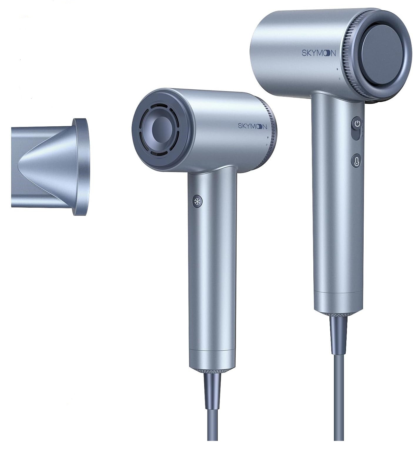 SKYMOON Secador de pelo iónico, secado rápido, ligero, alta velocidad.