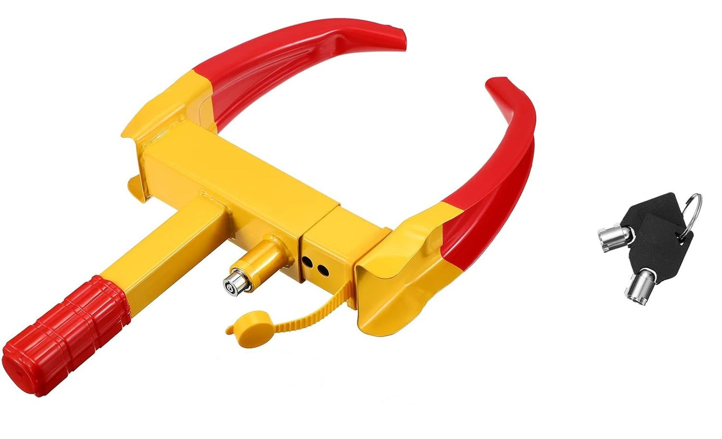 Bloqueo de rueda para coches, cerradura de rueda de remolque resistente