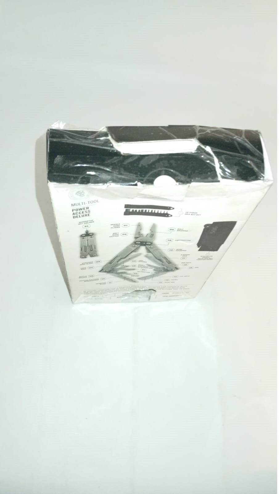 Multiherramienta De Acero Inoxidable, Sog, Estuche Y Puntas.