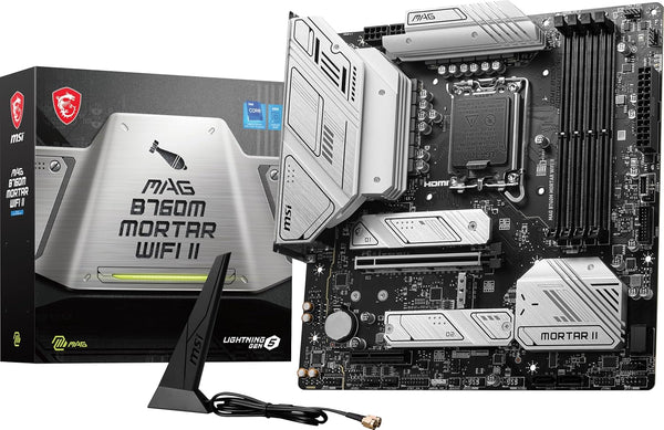 Tarjeta Madre MSI B760M Mortar WiFi DDR5 LGA1700
