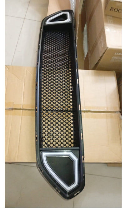 Rejilla LED superior EOMD, parachoques delantero Mustang 18-23 (DETALLE)