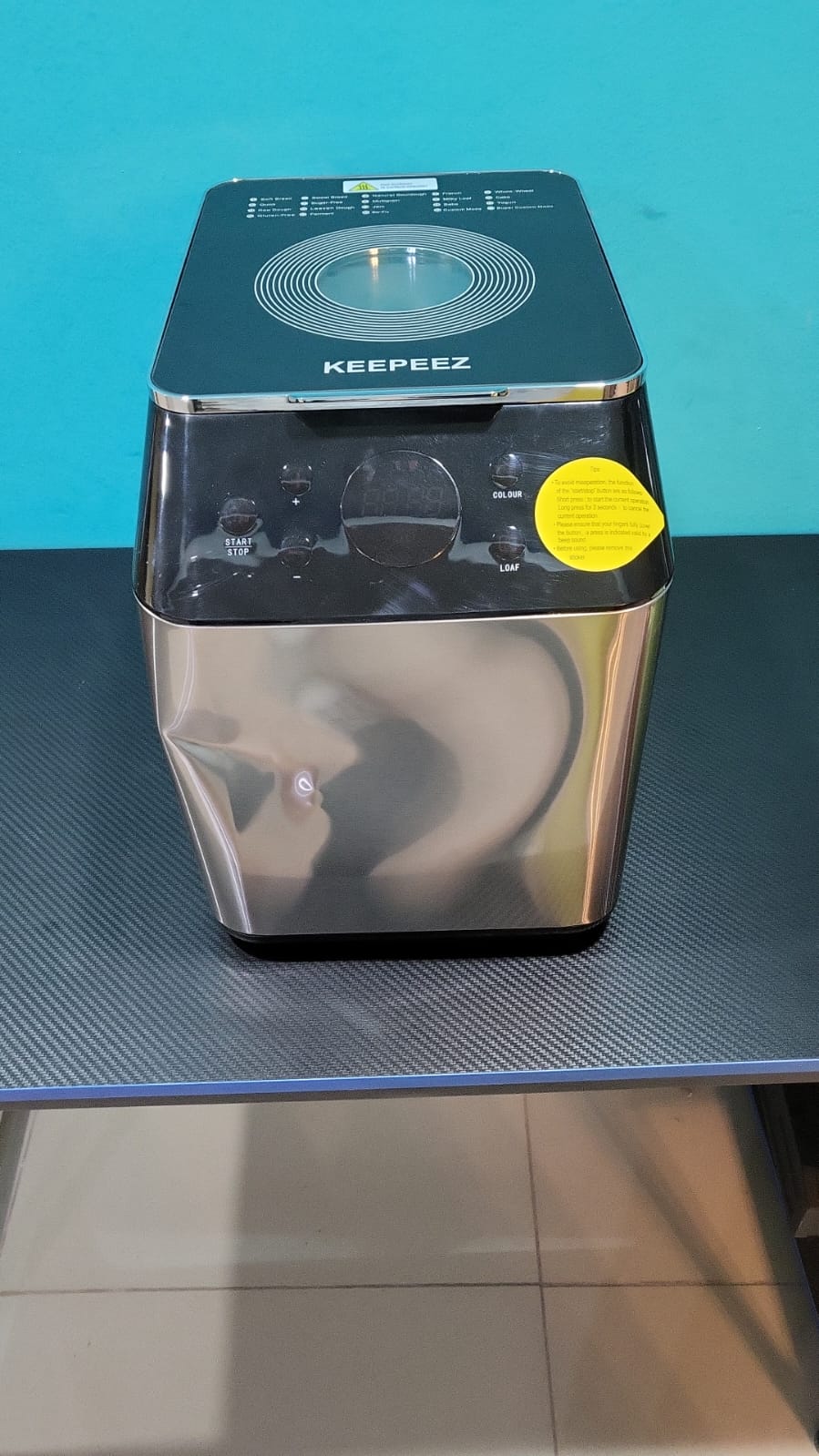 Máquina De Cerámica Fundida Para Hacer Pan, 3 Libras, 710w